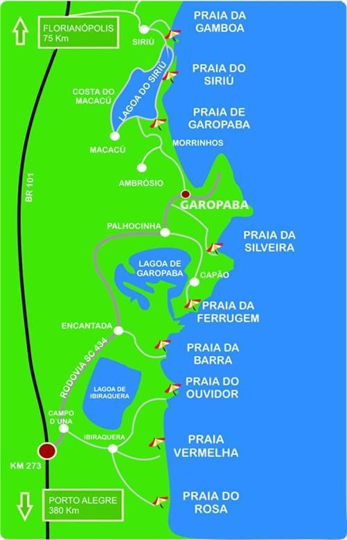 Flats Da Barrinha Da Ferrugem A 500Mt Do Mar Villa Garopaba Ngoại thất bức ảnh
